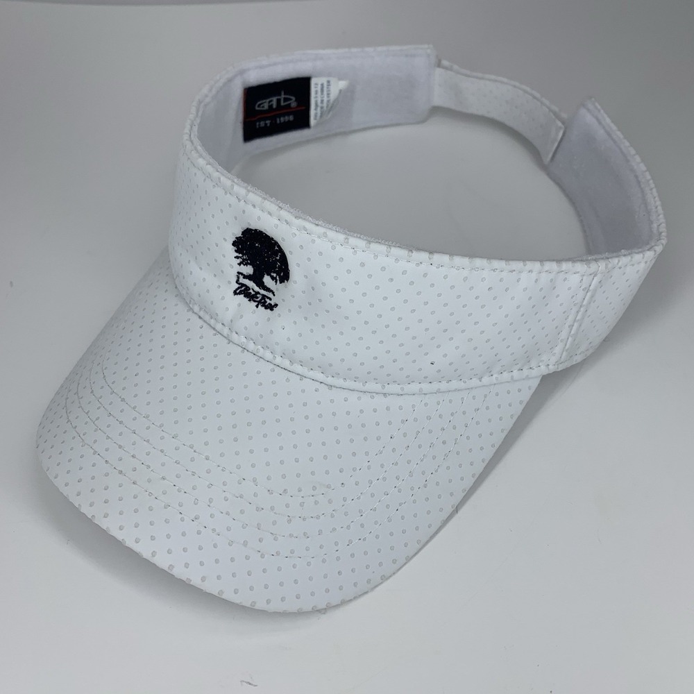 Oak Tree Country Club Visor YOUTH White Golf Edmond OK Garb Hat Cap